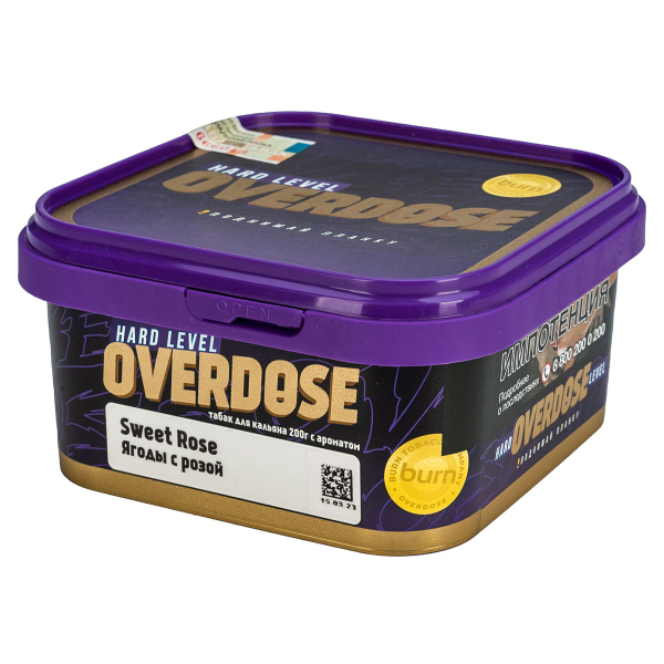 Табак Overdose Sweet Rose  200 грамм в Санкт-Петербурге