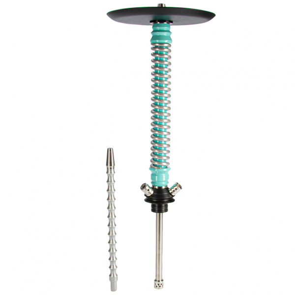 Кальян Mamay Customs Coilovers мята-хром   в Санкт-Петербурге