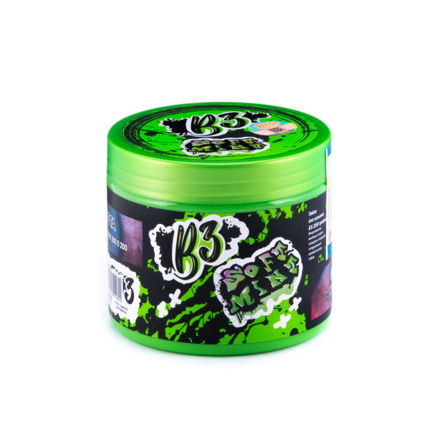 Табак B3 Soft Mint  250 грамм в Санкт-Петербурге