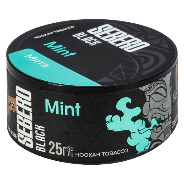 Табак Sebero Black Mint  25 грамм в Санкт-Петербурге