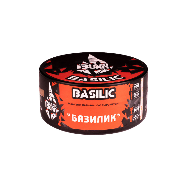 Табак Burn Black Basilik  100 грамм в Санкт-Петербурге