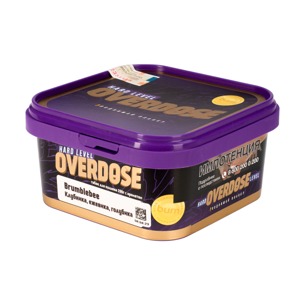 Табак Overdose Brumblebee  200 грамм в Санкт-Петербурге