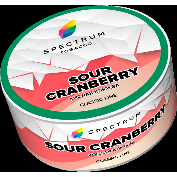 Табак Spectrum Sour cranberry  25 грамм в Санкт-Петербурге