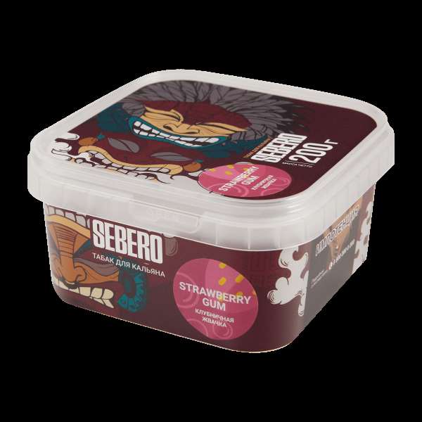 Табак Sebero Strawberry gum  200 грамм в Санкт-Петербурге
