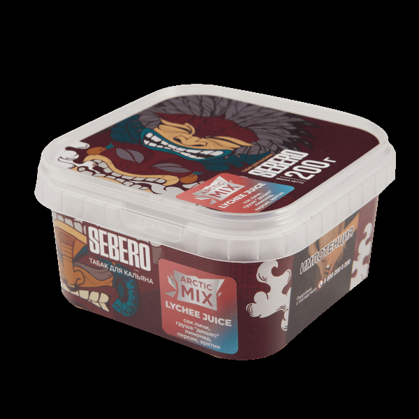 Табак Sebero Arctic Mix Lychee juice  200 грамм в Санкт-Петербурге