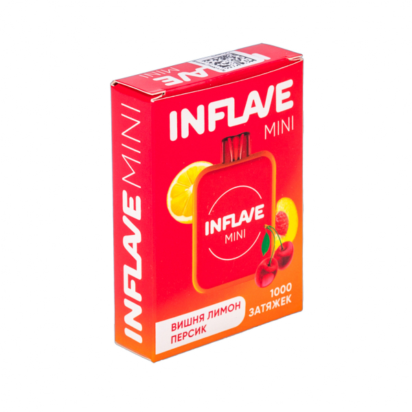 Inflave Mini Вишня Персик Лимон (1000 Затяжек) в Санкт-Петербурге