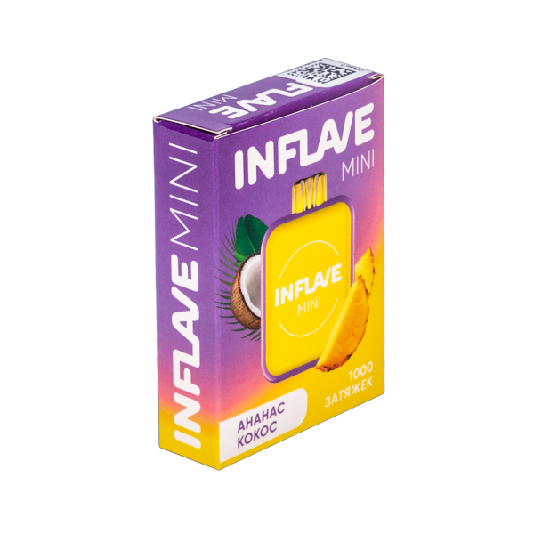 Inflave Mini Ананас Кокос (1000 Затяжек) в Санкт-Петербурге