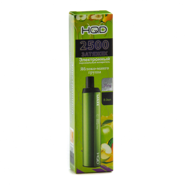 Hqd Maxx Яблоко Персик (2500 Затяжек) в Санкт-Петербурге