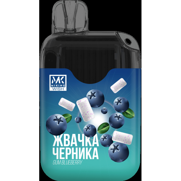 Miking Жвачка Черника (6000 Затяжек) в Санкт-Петербурге