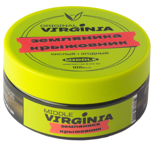 Табак Original Virginia Middle Земляника Крыжовник  100 грамм в Санкт-Петербурге