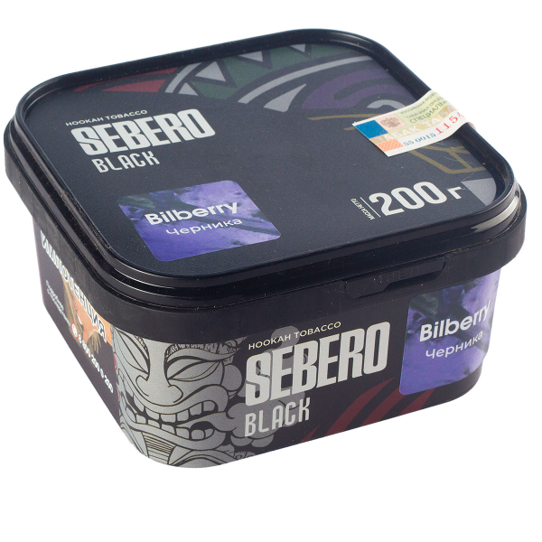 Табак Sebero Black Bilberry  200 грамм в Санкт-Петербурге