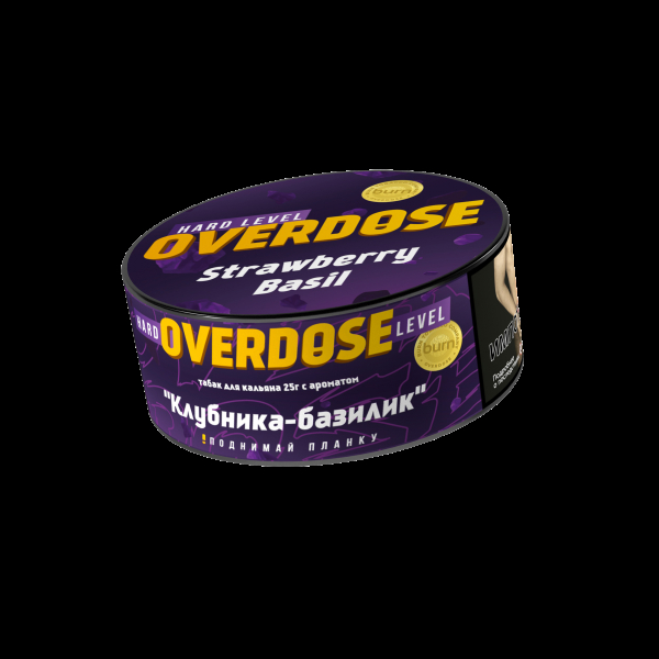 Табак Overdose Strawberry Basil  25 грамм в Санкт-Петербурге