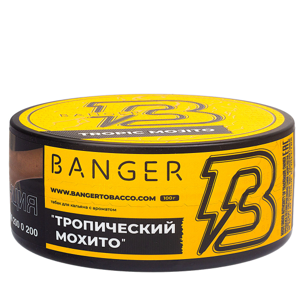 Табак Banger Tropic Mojito  100 грамм в Санкт-Петербурге