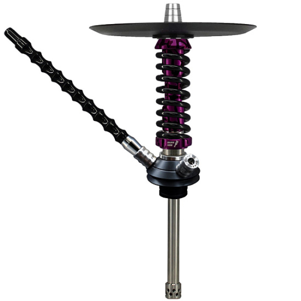 Кальян Mamay Custom Coilovers Micro Пурпурный Сплеш Черный  в Санкт-Петербурге