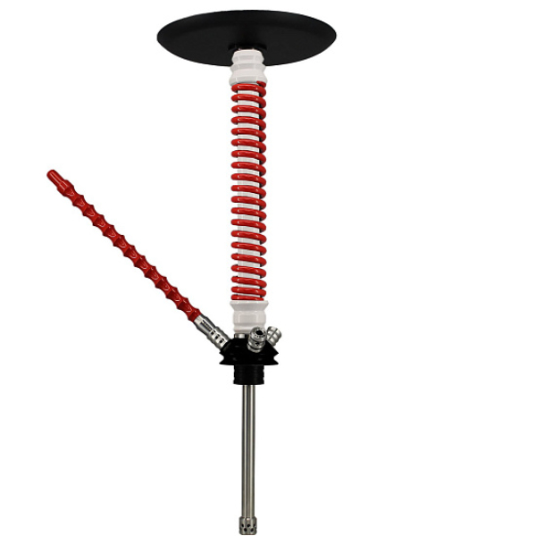 Кальян Mamay Custom V3 №12 Coilovers Белый-Красный  в Санкт-Петербурге