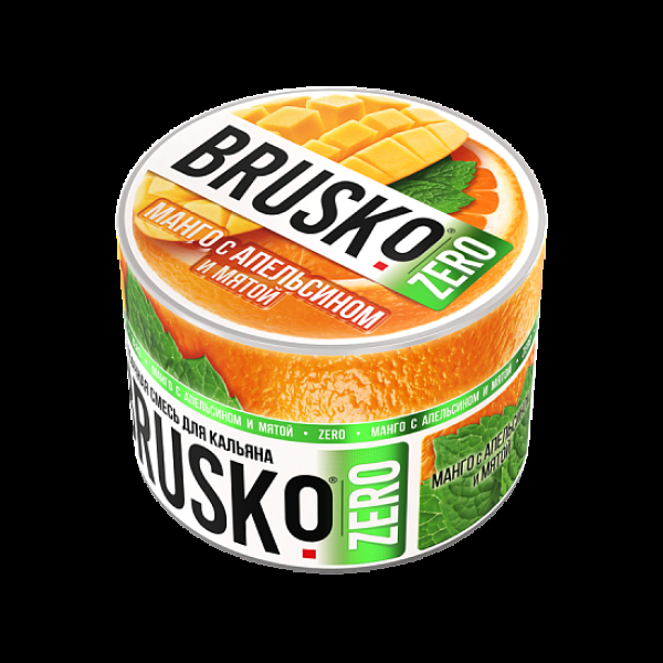Смесь Brusko Манго С Апельсином И Мятой (Zero)  50 гр в Санкт-Петербурге