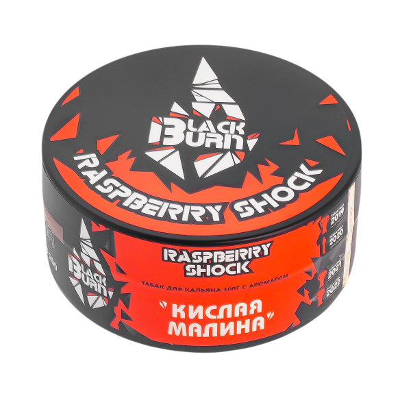 Табак Burn Black Raspberry Shock  100 грамм в Санкт-Петербурге