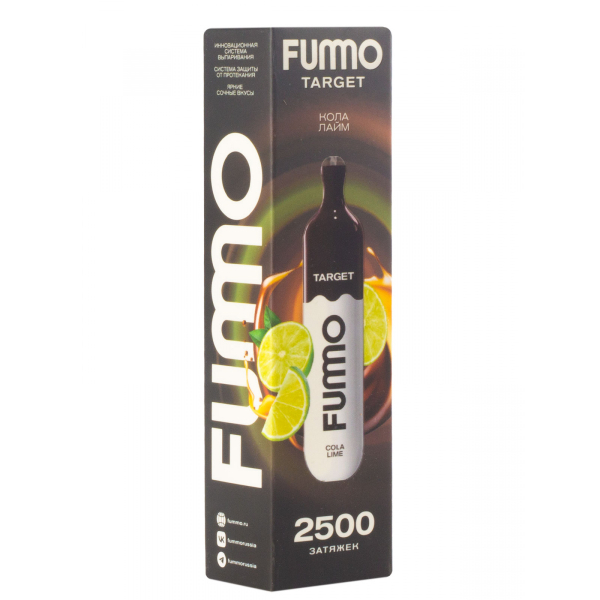 Fummo Target Кола Лайм (2500 Затяжек) в Санкт-Петербурге