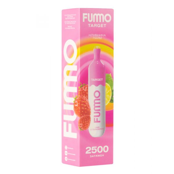 Fummo Target Клубника Лайм (2500 Затяжек) в Санкт-Петербурге
