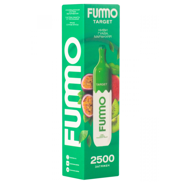 Fummo Target Киви Гуава Маракуйя (2500 Затяжек) в Санкт-Петербурге