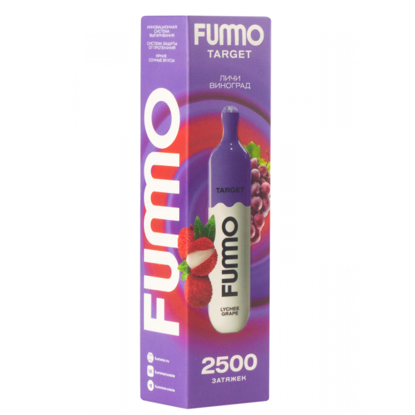 Fummo Target Личи Виноград (2500 Затяжек) в Санкт-Петербурге