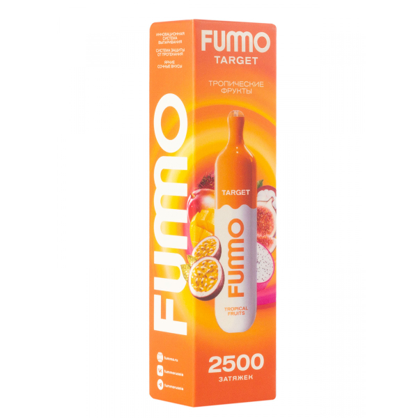 Fummo Target Тропические Фрукты (2500 Затяжек) в Санкт-Петербурге