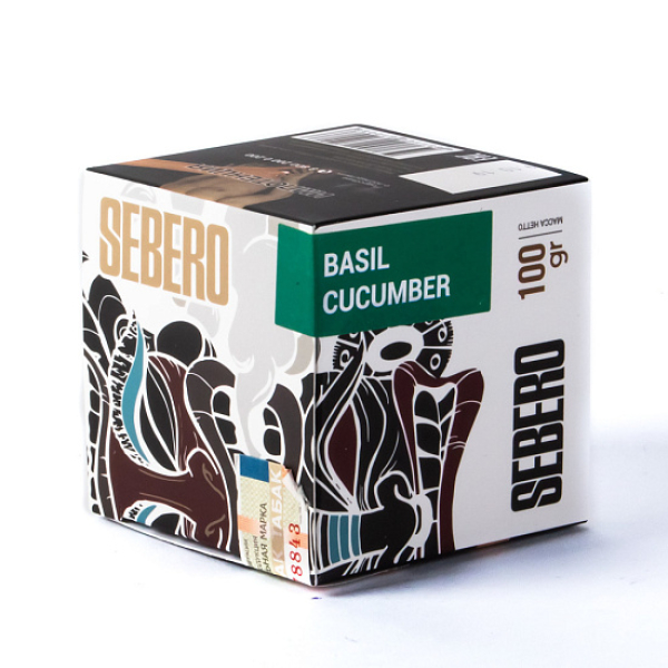 Табак Sebero Basil-Cucumber  100 грамм в Санкт-Петербурге