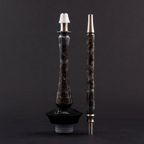 Кальян Union Hookah Sleek Акрил С Шишками Серый  в Санкт-Петербурге