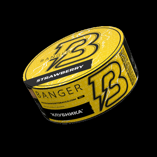 Табак Banger Strawberry  100 грамм в Санкт-Петербурге