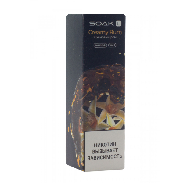 Жидкость Soak Creamy Rum 10 Мл 2 Мг в Санкт-Петербурге
