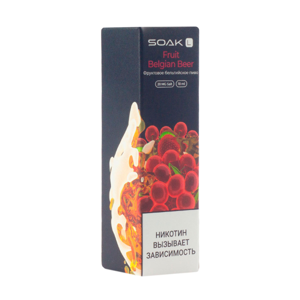 Жидкость Soak Fruit Belgian Beer 10 Мл 2 Мг в Санкт-Петербурге