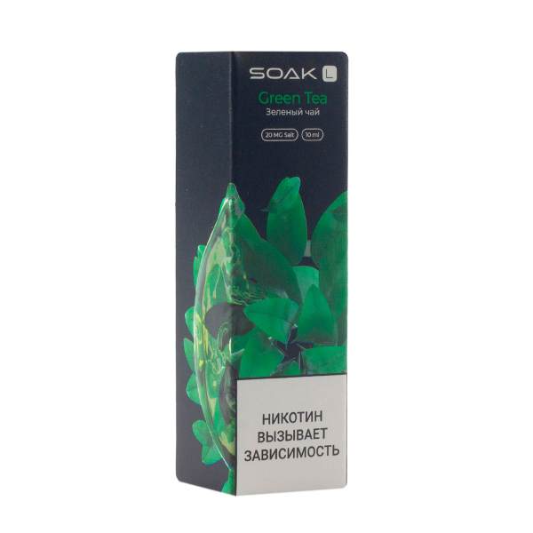 Жидкость Soak Green Tea 10 Мл 2 Мг в Санкт-Петербурге