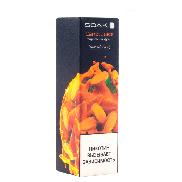 Жидкость Soak Carrot Juice 10 Мл 2 Мг в Санкт-Петербурге