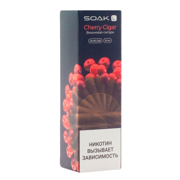 Жидкость Soak Cherry Cigar 10 Мл 2 Мг в Санкт-Петербурге