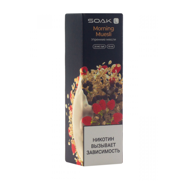Жидкость Soak Morning Muesli 10 Мл 2 Мг в Санкт-Петербурге