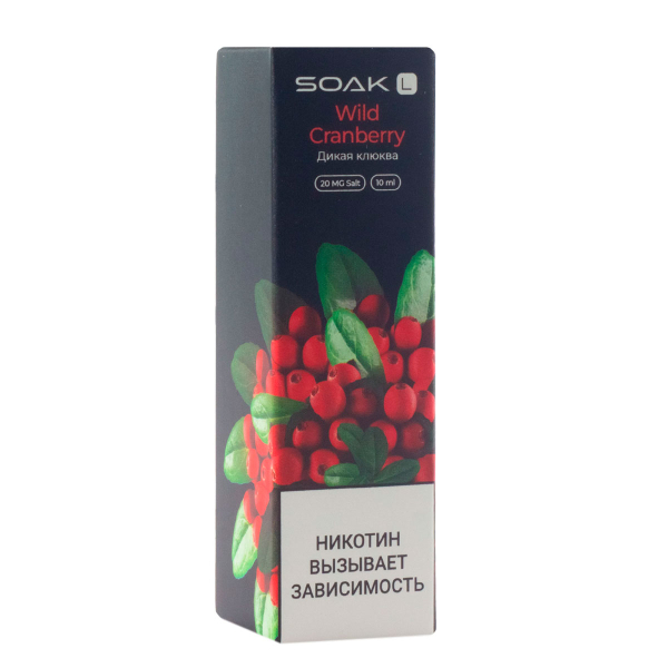 Жидкость Soak Wild Cranberry 10 Мл 2 Мг в Санкт-Петербурге