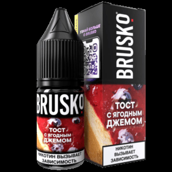 Жидкость Brusko Salt Тост С Ягодным Джемом 10 Мл 2 Мг в Санкт-Петербурге