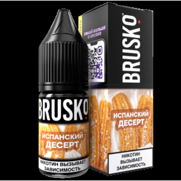 Жидкость Brusko Salt Испанский Десерт 10 Мл 2 Мг в Санкт-Петербурге
