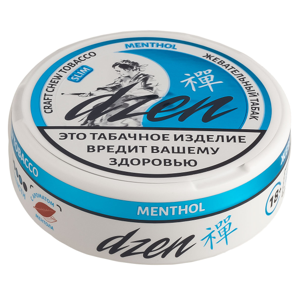 Жевательный табак Dzen Slim Menthol 9 грамм в Санкт-Петербурге
