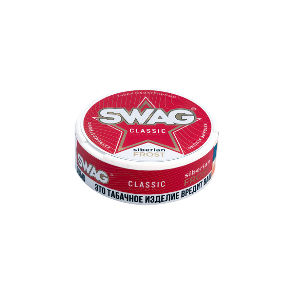 Жевательный табак Swag Classic Siberian Frost 10 грамм в Санкт-Петербурге