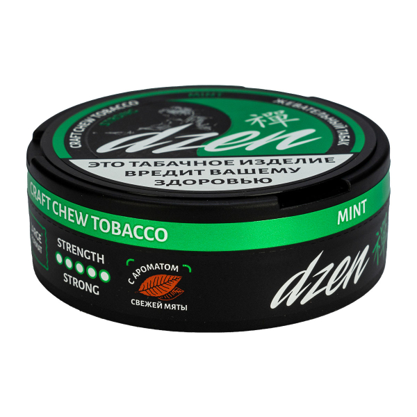 Жевательный табак Dzen Strong Mint 9 грамм в Санкт-Петербурге