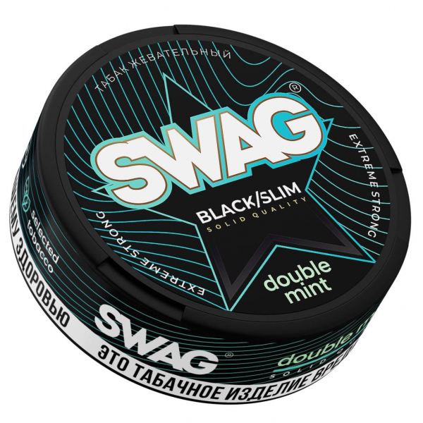 Жевательный табак Swag Strong Double Mint 10 грамм в Санкт-Петербурге