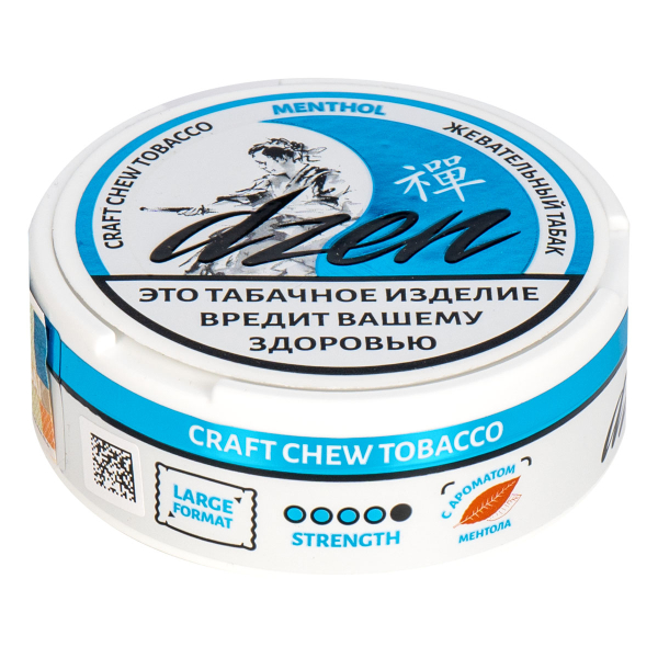 Жевательный табак Dzen Menthol 9 грамм в Санкт-Петербурге