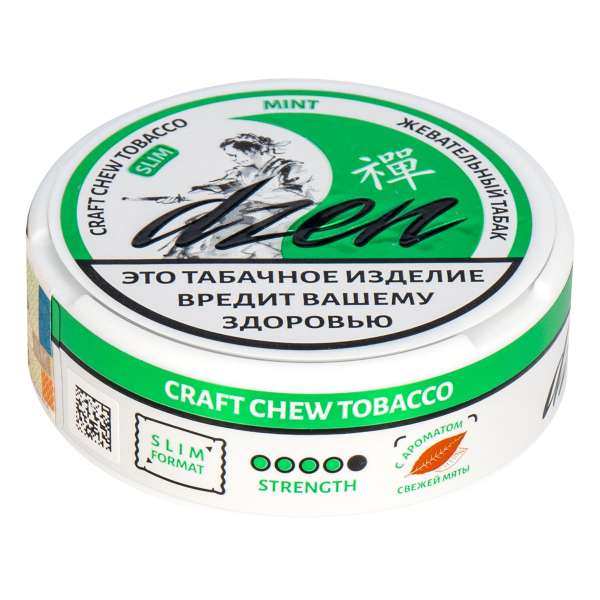 Жевательный табак Dzen Slim Mint 9 грамм в Санкт-Петербурге