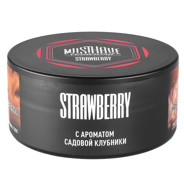 Табак Musthave Strawberry  125 грамм в Санкт-Петербурге