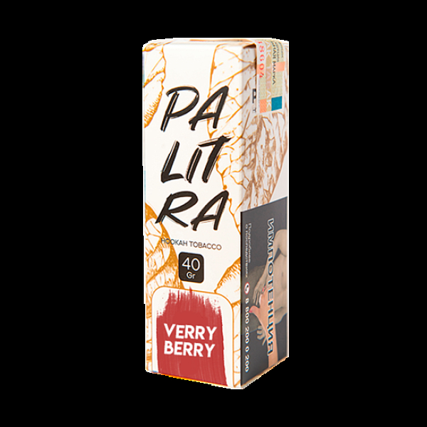 Табак Palitra Very Berry (Сочные Ягоды)  40 грамм в Санкт-Петербурге