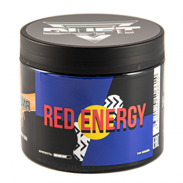 Табак Duft Red Energy  200 грамм в Санкт-Петербурге