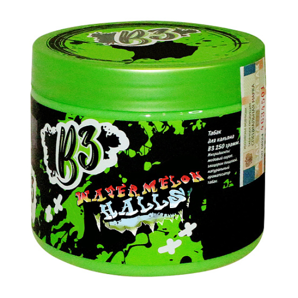Табак B3 Watermelon Halls  250 грамм в Санкт-Петербурге