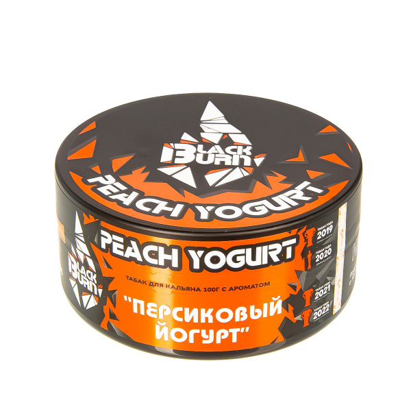 Табак Burn Black Peach Yogurt  100 грамм в Санкт-Петербурге