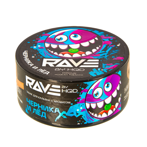Табак Rave By Hqd Черника И Лед  25 грамм в Санкт-Петербурге